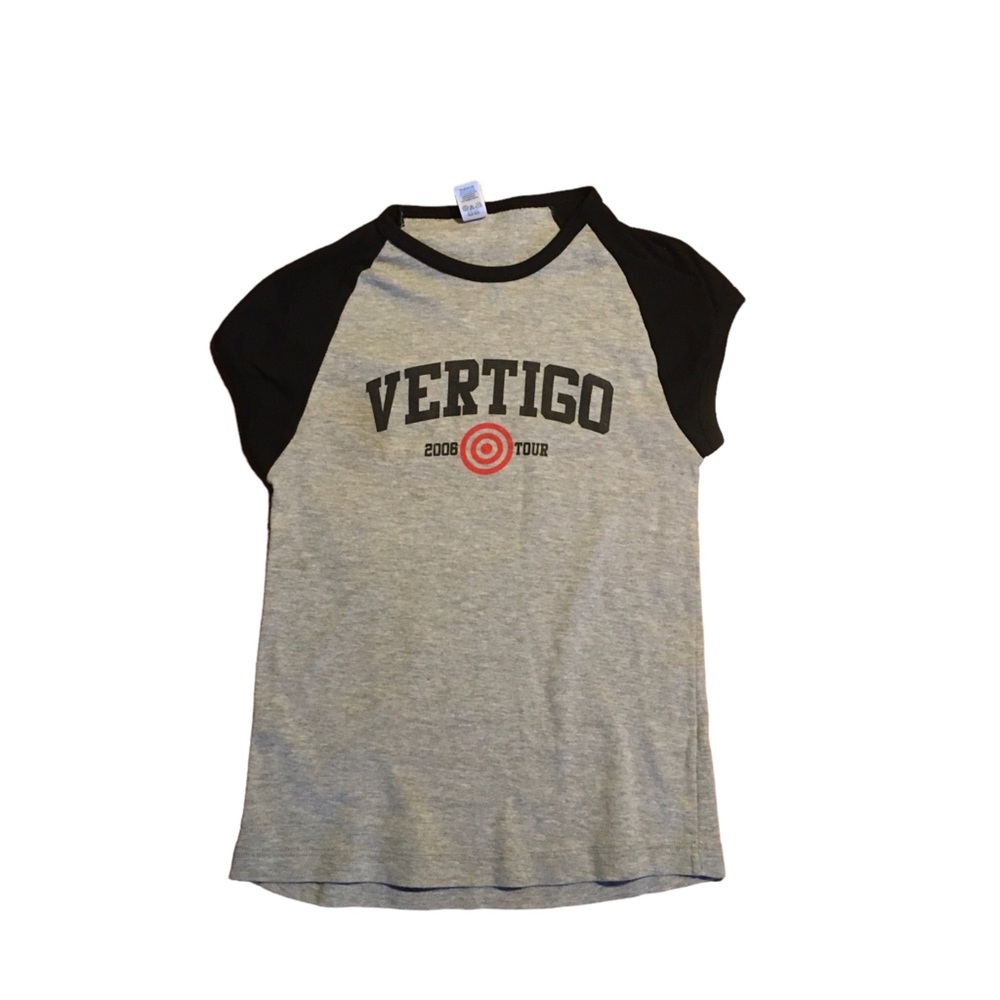 U2 Vertigo Concert Tour 2006 Honolulu tshirt baseball style shortsleeve